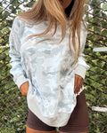 Camouflage Round Neck Sweatshirt
