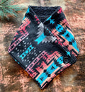 Women's Warm Neck Hood Scarf-black