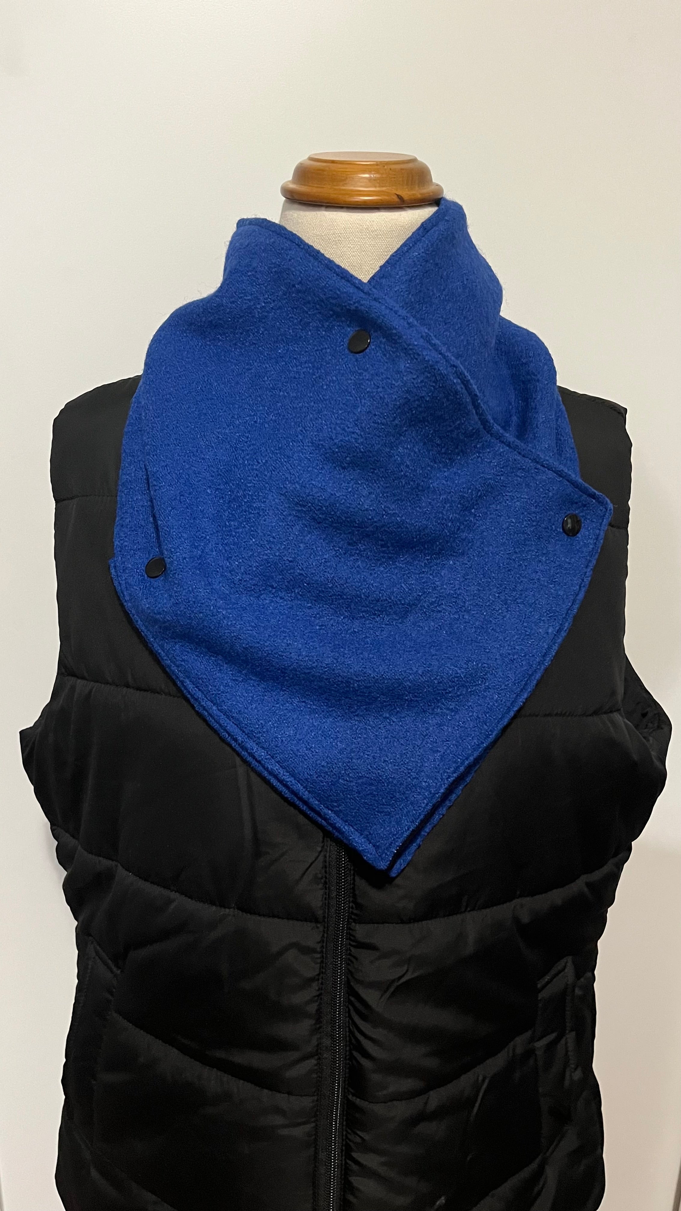 Western Cowboy Solid Color Warm Neck Hood