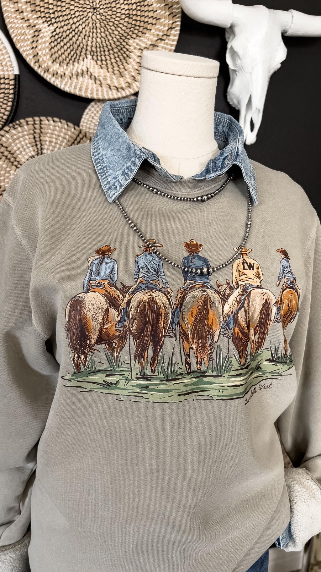 Cowgirl Roundup Crewneck