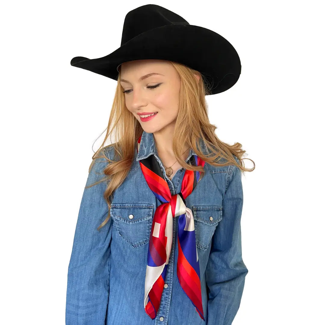 Aztec Wild Rags (Chasing Sunrise) Silk Scarf