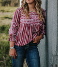 Women's Olsen Top Boho Western Style