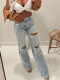 Women's ripped jeans