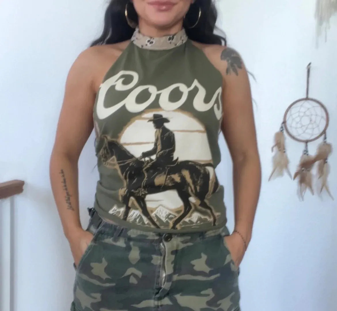 Coors Halter Tee