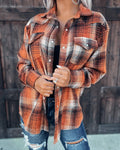 Women's Vintage Flannel Top