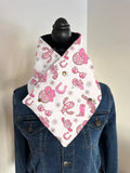 Western Shining Horseshoes Warm Neck Hood