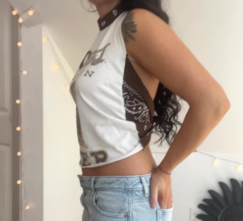 Coors Flame Halter Top