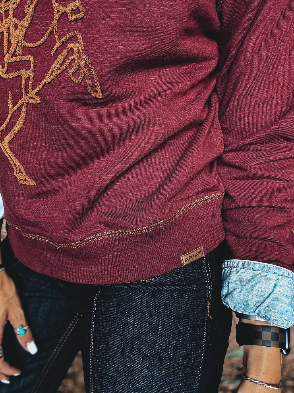 rodeochic Lasso Sweatshirt