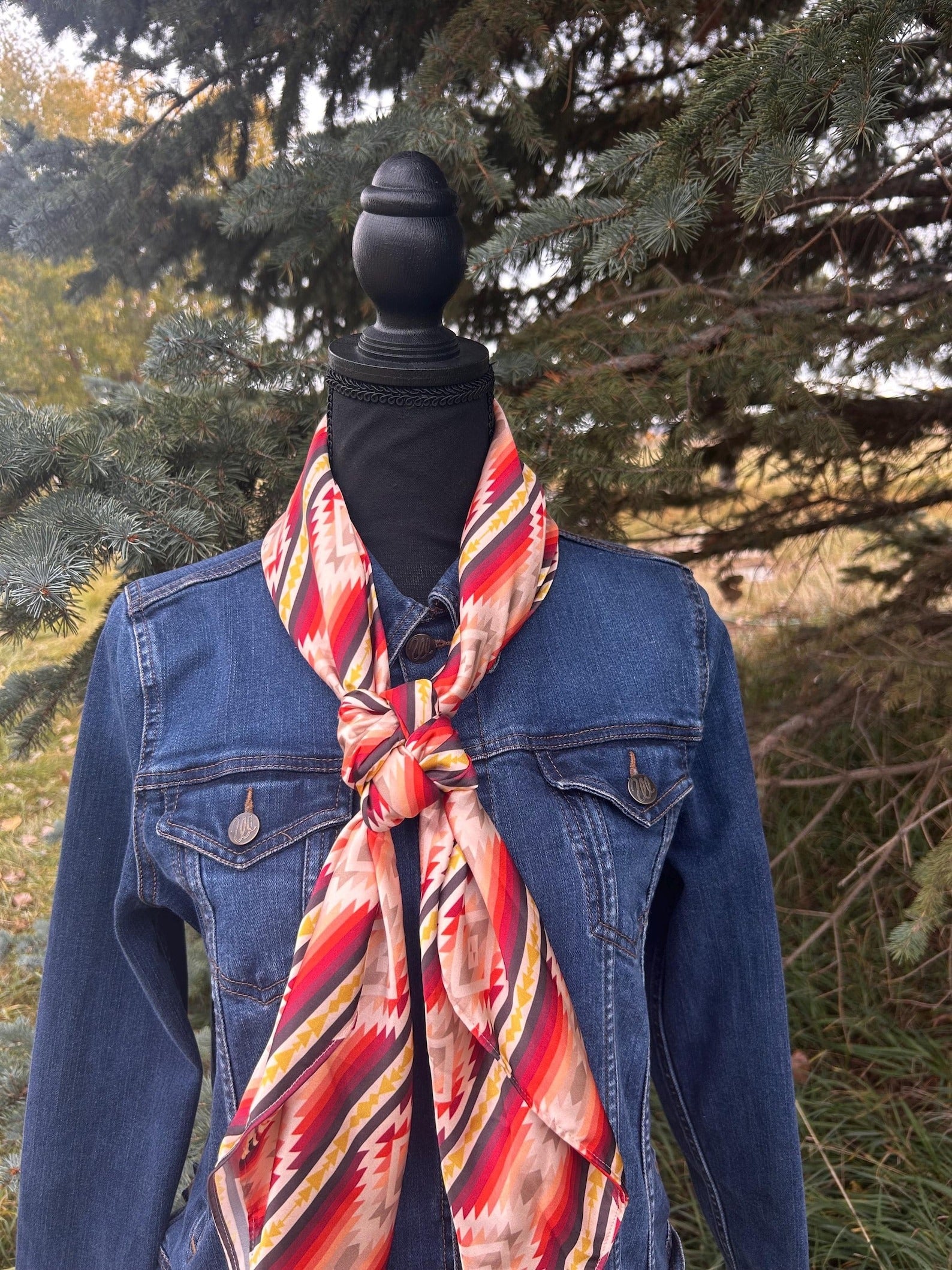 Western wild rag cowboy scarf3