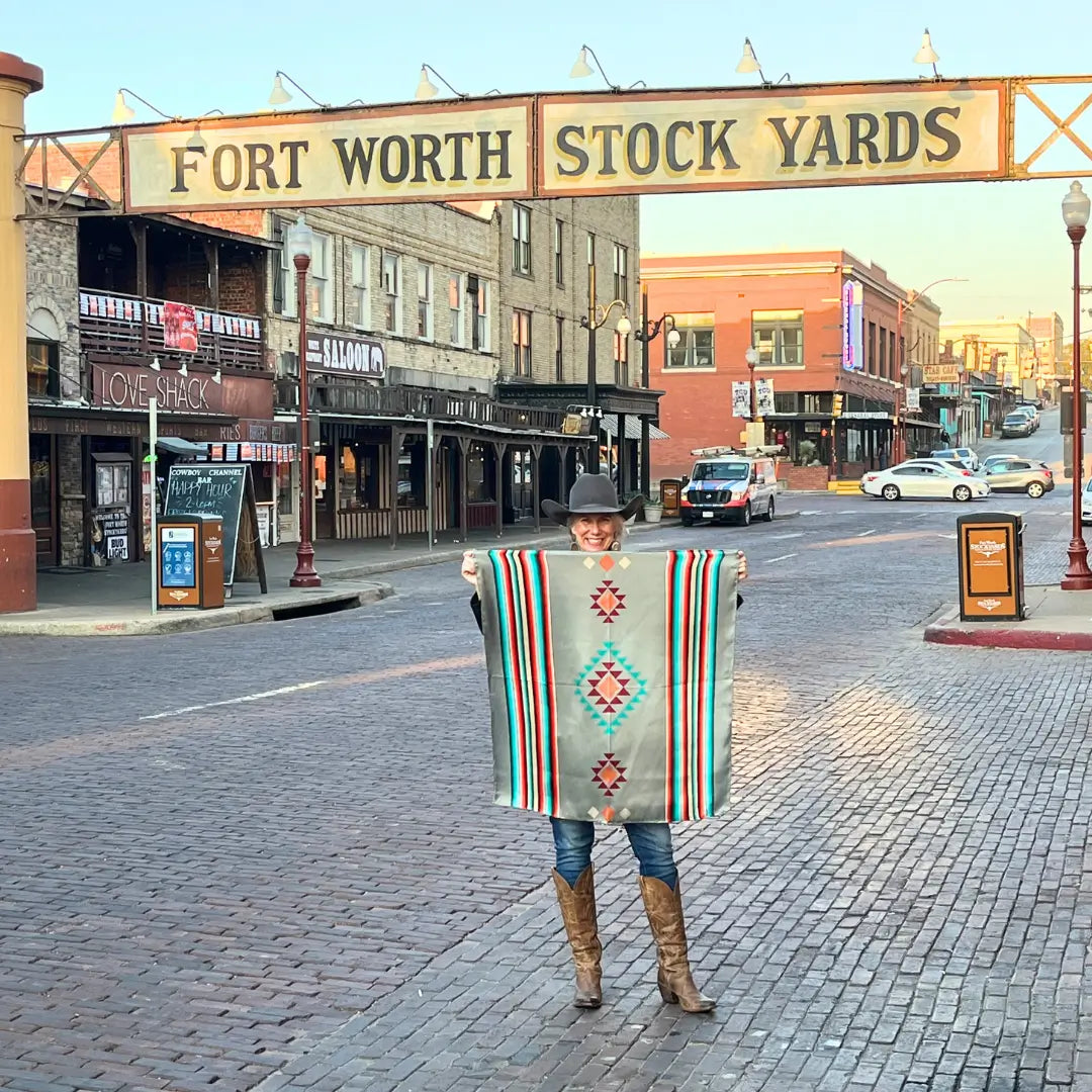 Serape Wild Rags (Burning Daylight) Silk Scarf