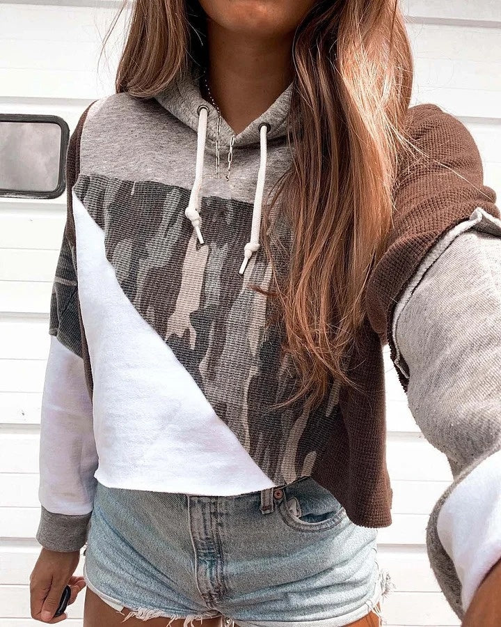 Patchwork Sweatshirt 7485