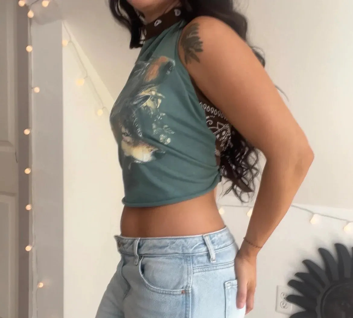 Animal Lover Halter Tee
