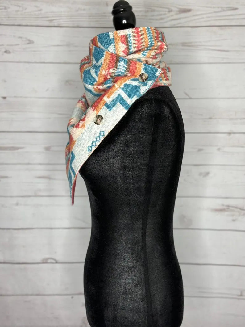Horizon Western Aztec Warm Neck Hood