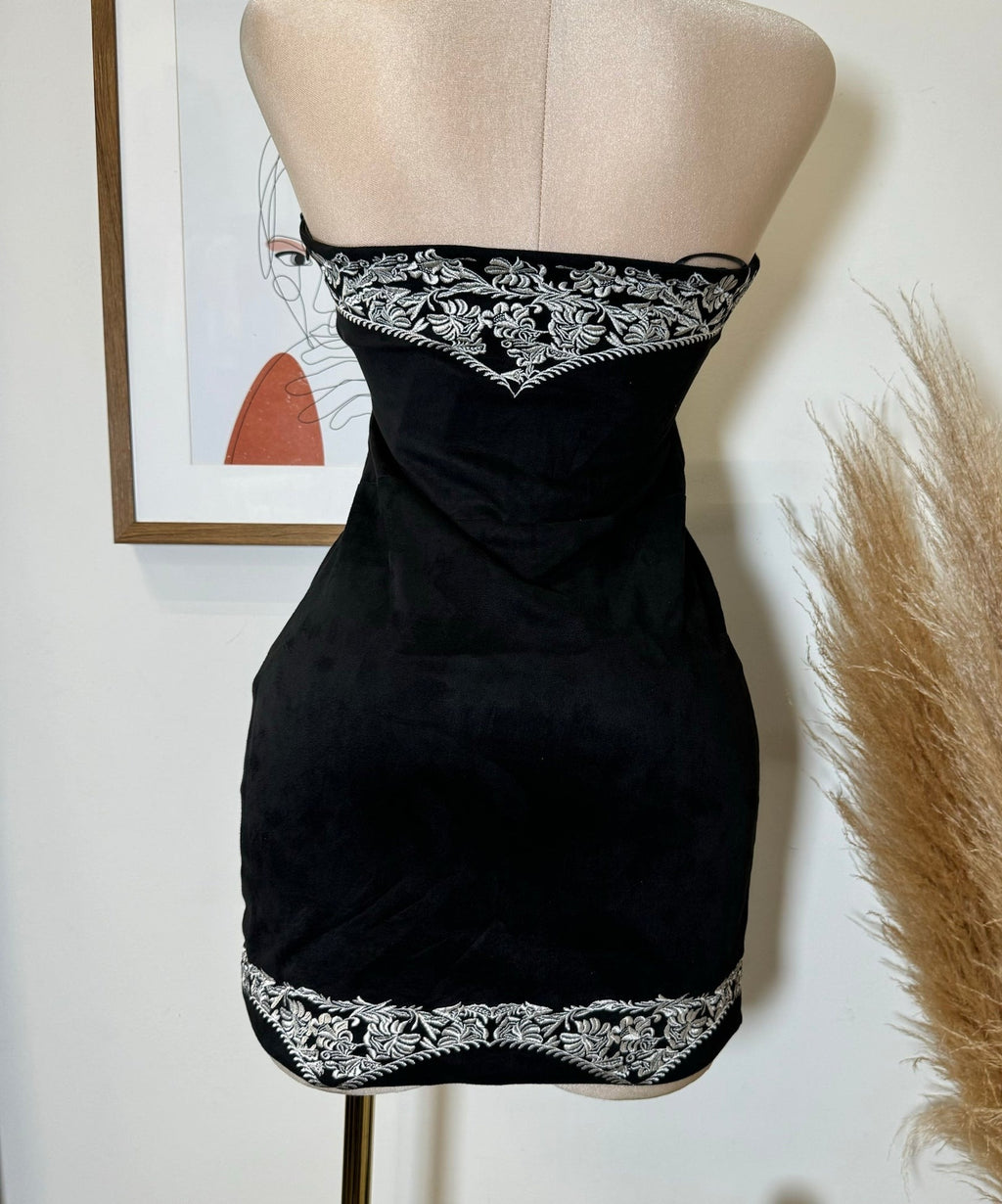 Women's Suede Dress