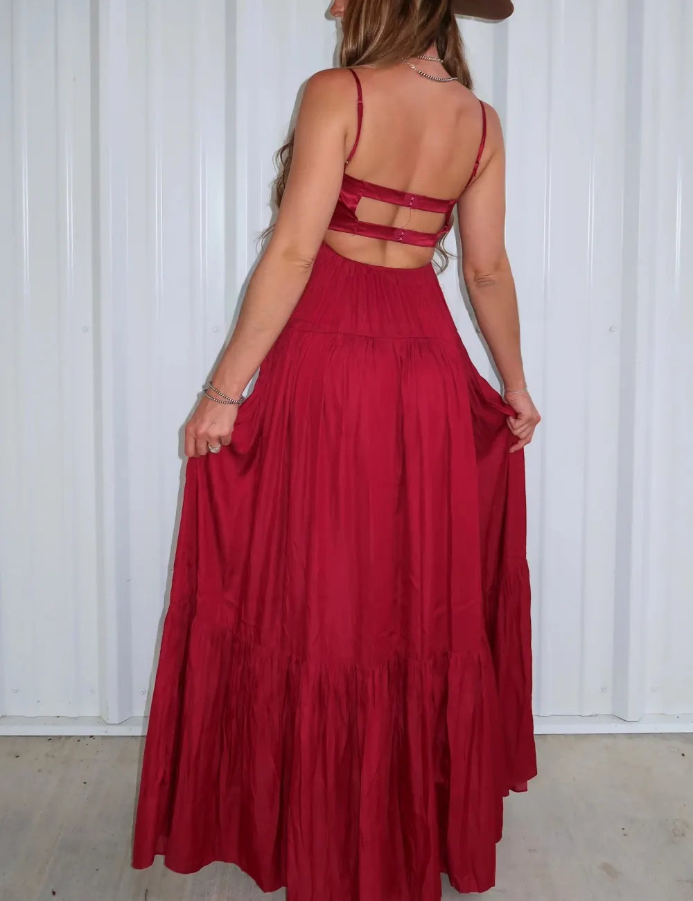 Scarlet Silhouette MaxiDress