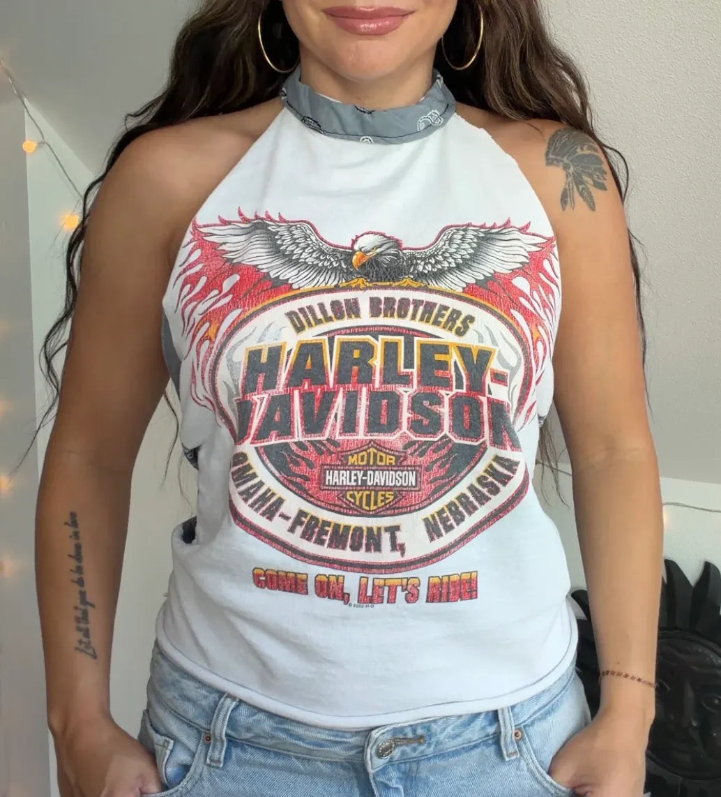 Harley Davidson Halter Tee