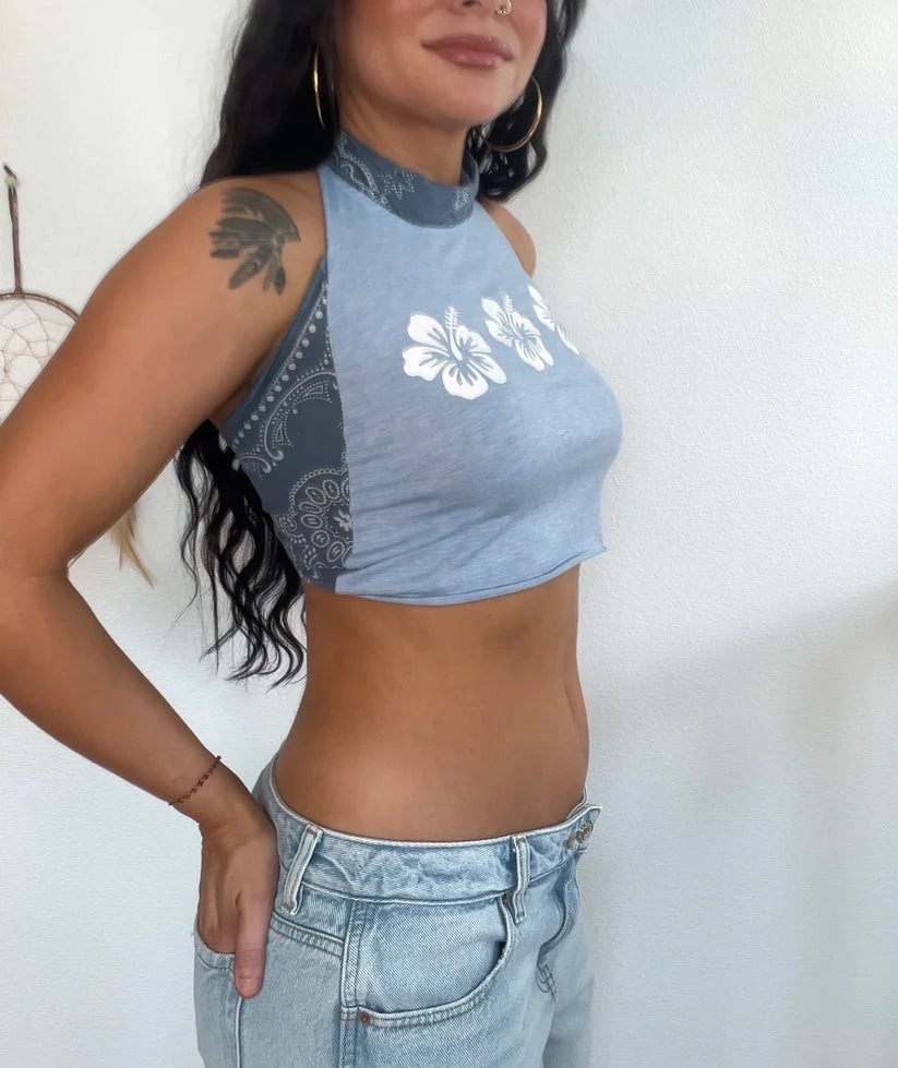 Aloha Flame Halter Top