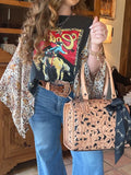 Western Cowboy Flowy Kimono Top