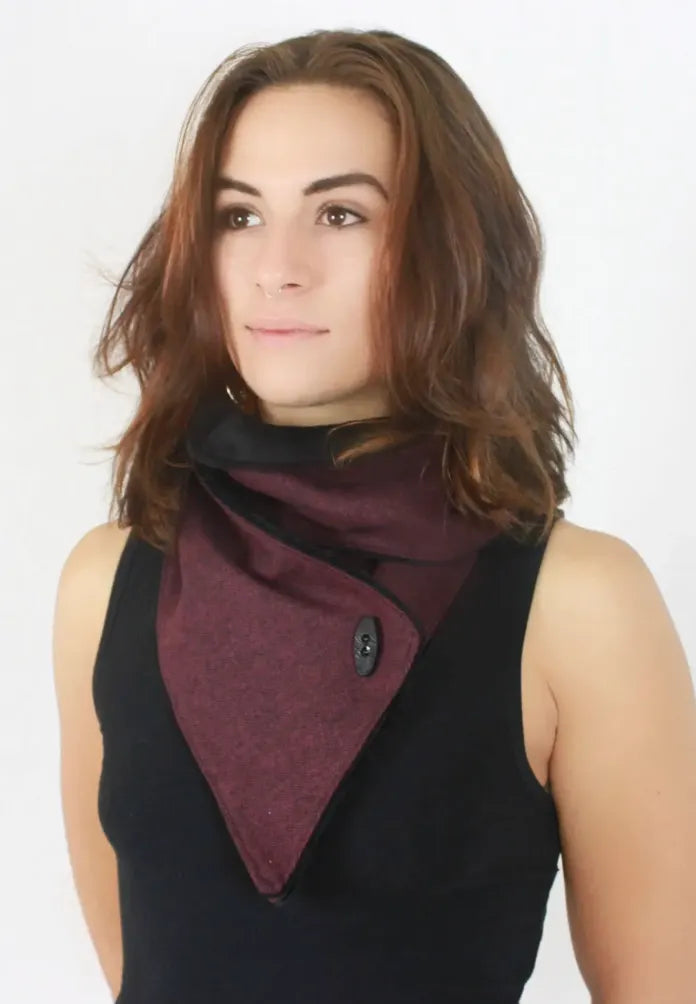 Burgundy  Scarf