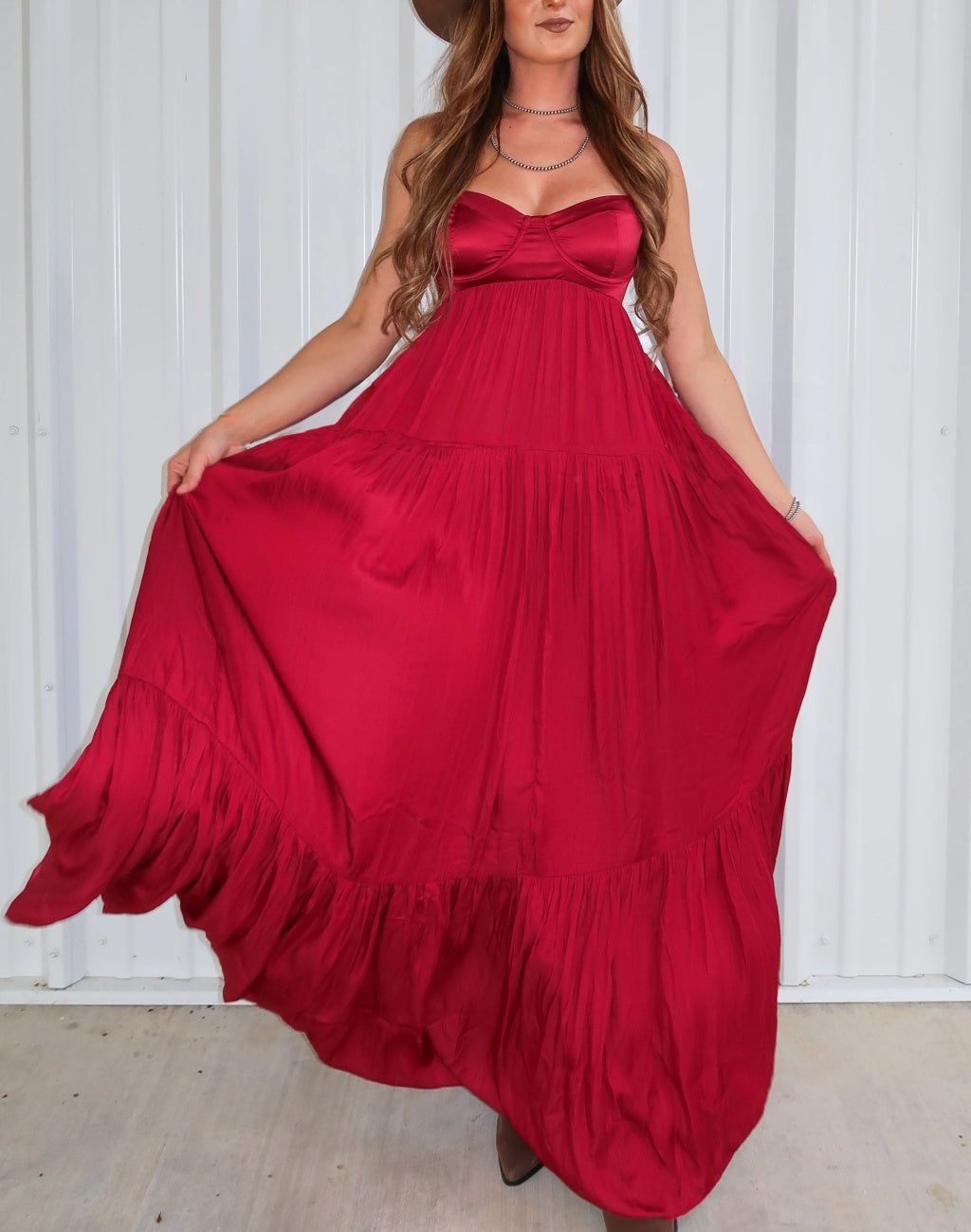 Scarlet Silhouette MaxiDress