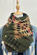 Western Cowboy Aztec Warm Neck Hood