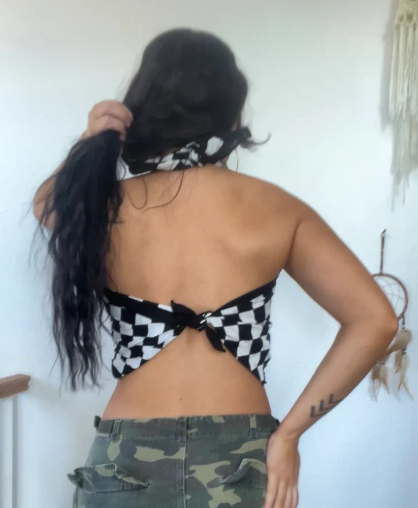 Nirvana Flame Halter Top