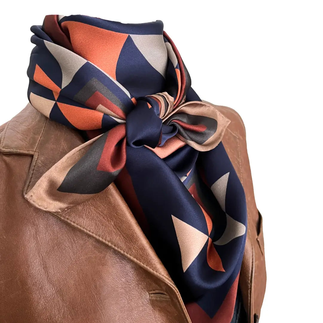 Aztec Wild Rags (Pecos River) Silk Scarf