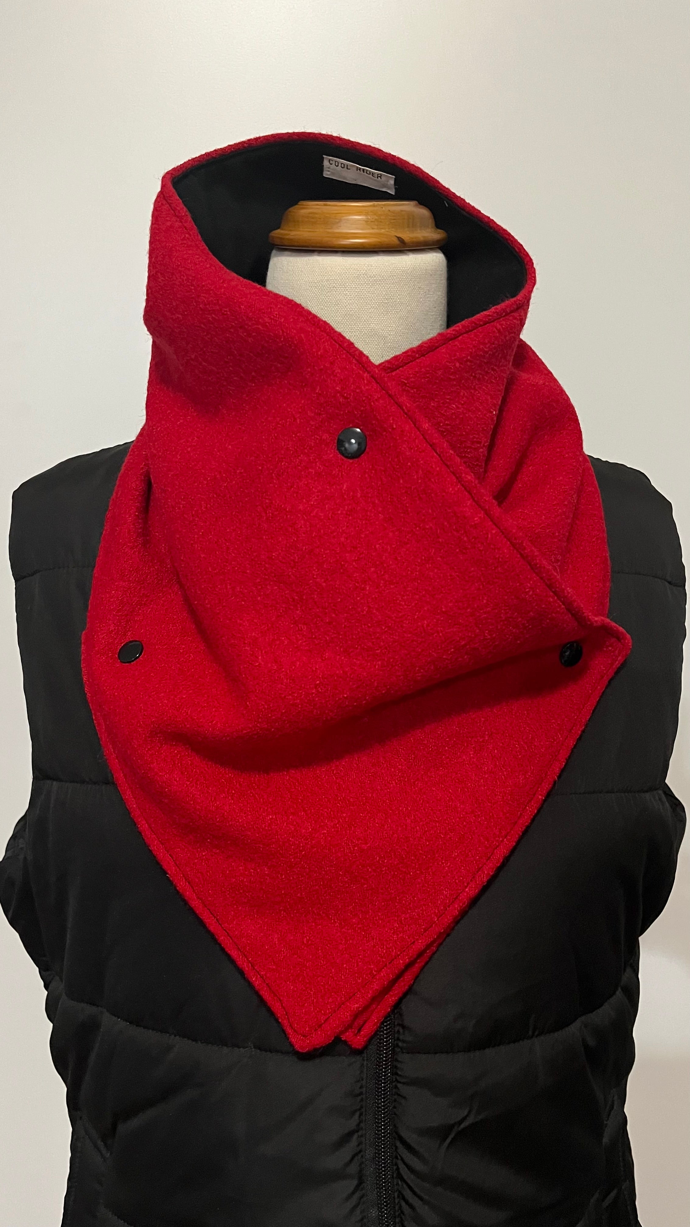 Western Cowboy Solid Color Warm Neck Hood